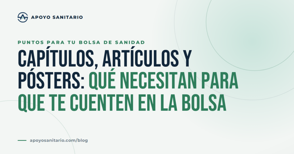 Capítulos, artículos y pósters: qué necesitan para que te cuenten en la bolsa